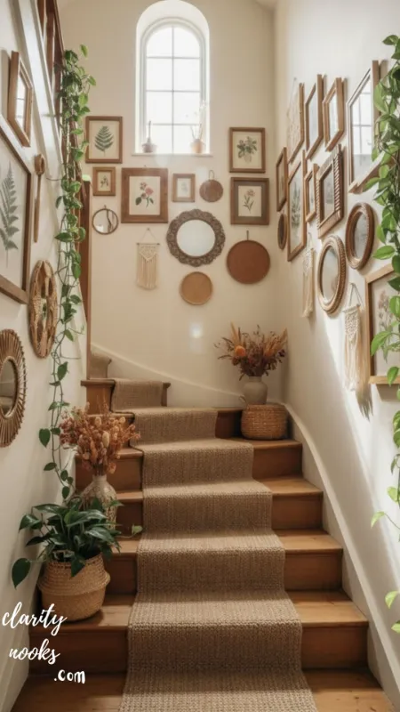 Staircase Gallery Wall: Turn Your Stairwell Into a Living Art Gallery