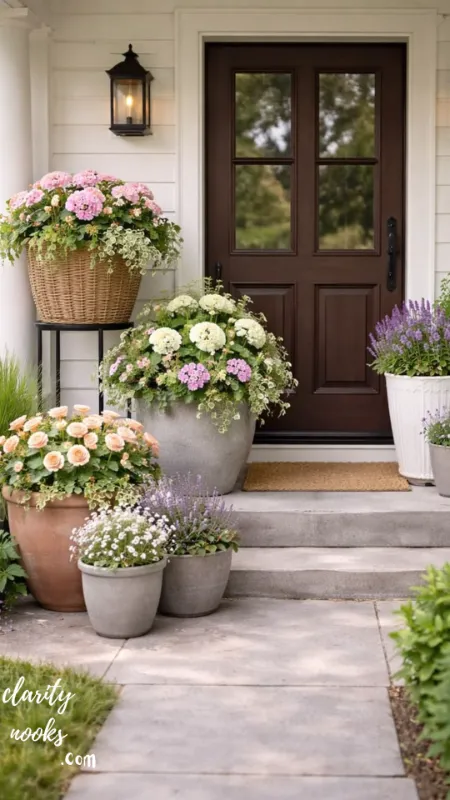 Style a Welcoming Potted Plant Arrangement