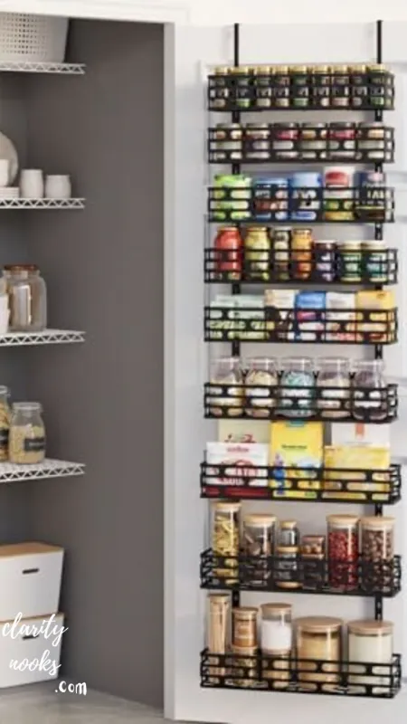 Use Tension Rods as Vertical Dividers