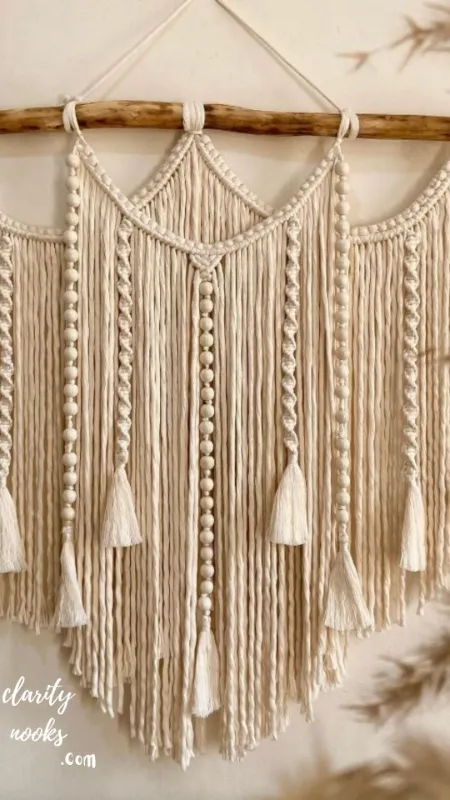 Add a DIY Macrame Wall Hanging