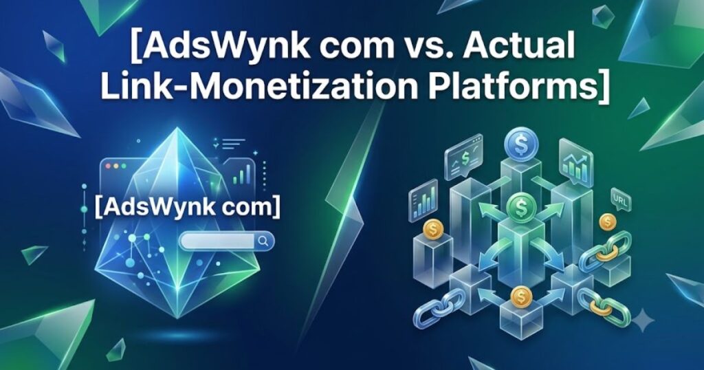 AdsWynk com vs. Actual Link-Monetization Platforms