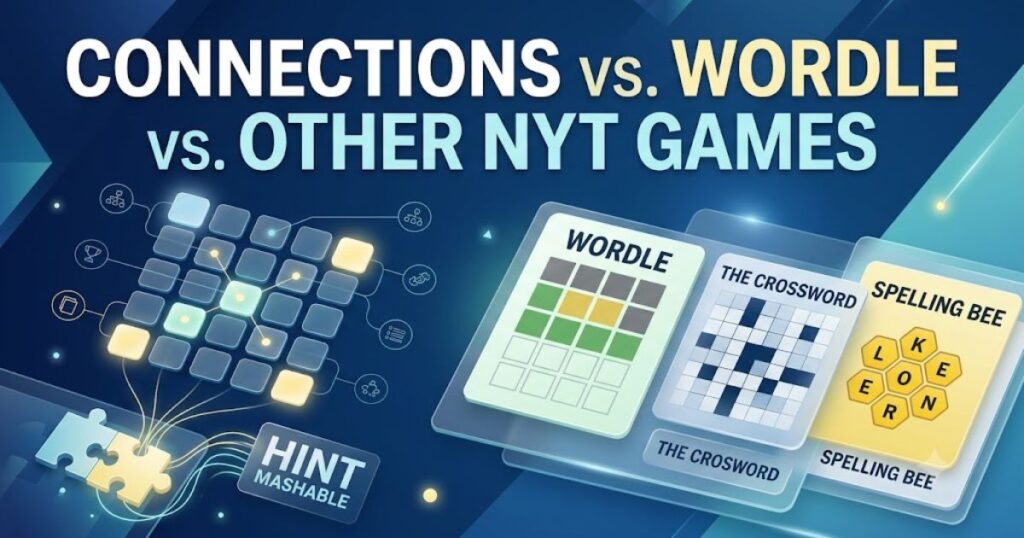 Connections vs. Wordle vs. Other NYT Games