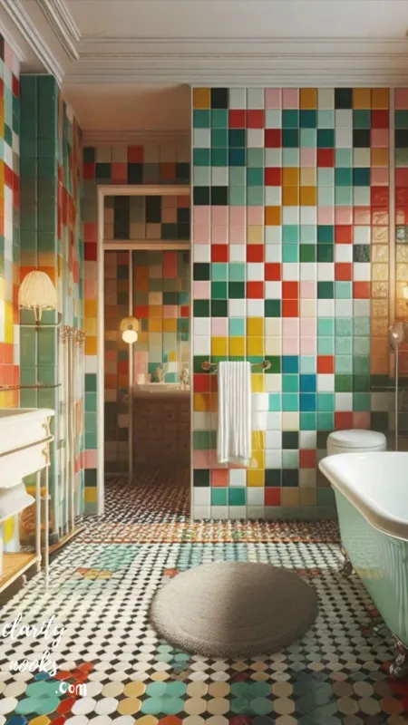 Create a Colorful Grout Accent With Tile Paint