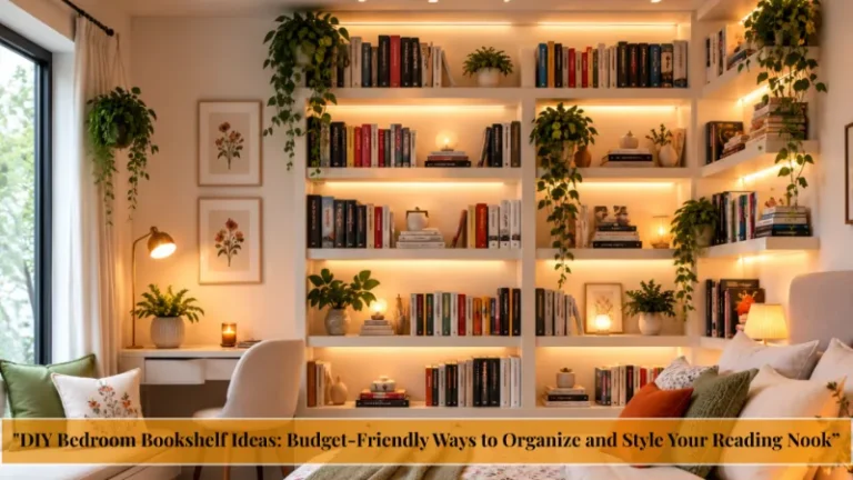 DIY Bedroom Bookshelf Ideas