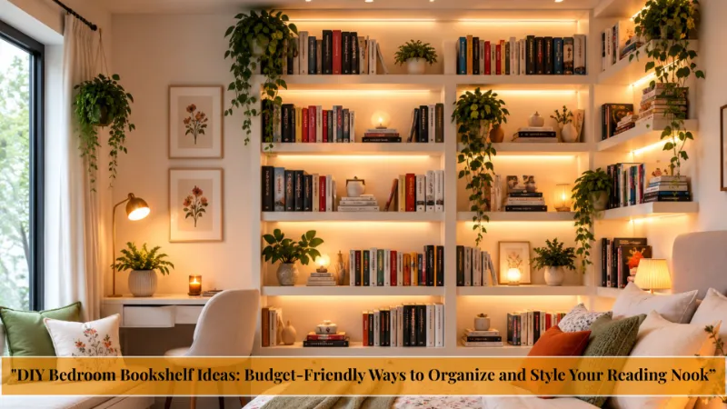 DIY Bedroom Bookshelf Ideas