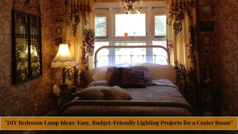 DIY Bedroom Lamp Ideas