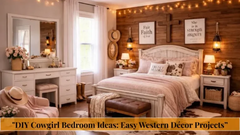 DIY Cowgirl Bedroom Ideas