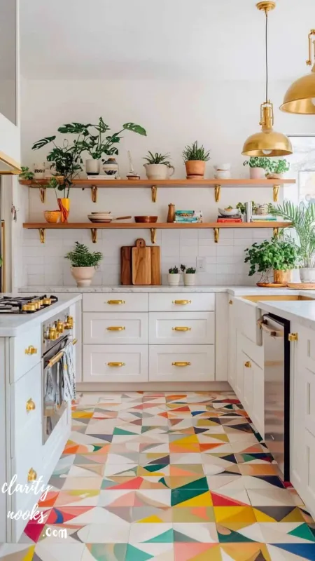 Give Cabinets a Colorful Makeover