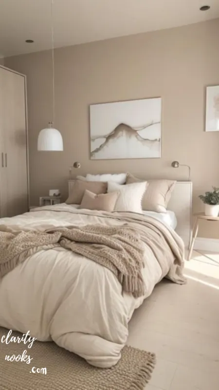 Paint a Soft Greige Accent Wall