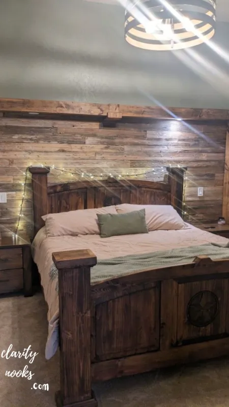 Reclaimed Barn Wood Headboard