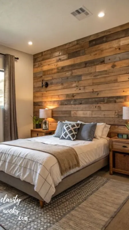Reclaimed Wood Accent Wall