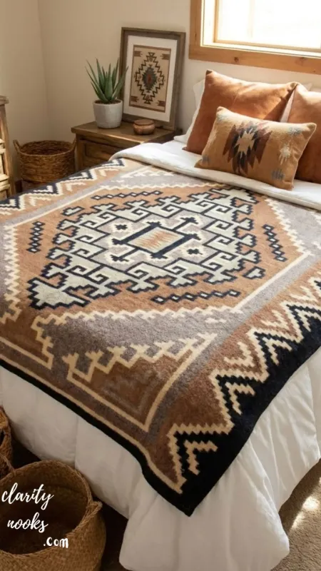 Southwestern Woven Blanket Throws