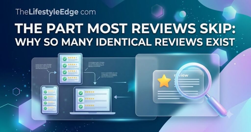The Part Most Reviews Skip: Why So Many Identical Reviews Exist