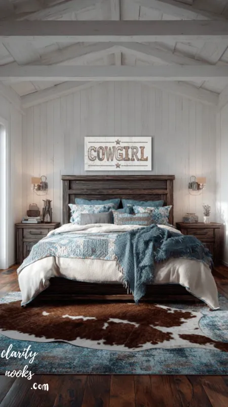 Turquoise & Leather Gallery Wall