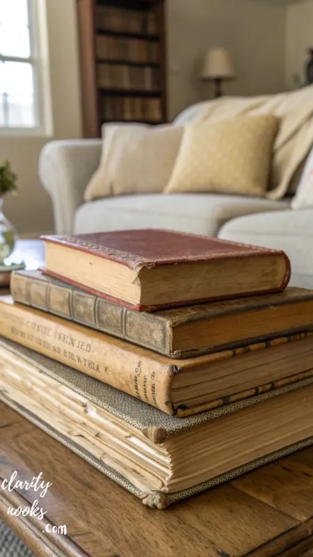 Vintage Book Bundles with Twine