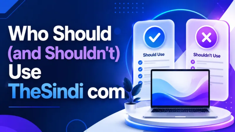 Who Should (and Shouldn't) Use TheSindi com