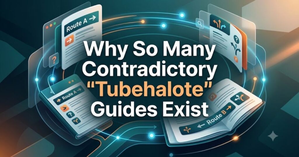 Why So Many Contradictory "Tubehalote" Guides Exist