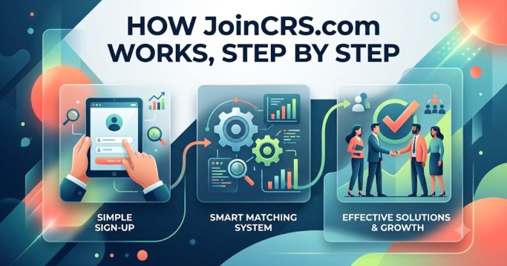 How JoinCRS com Works, Step by Step