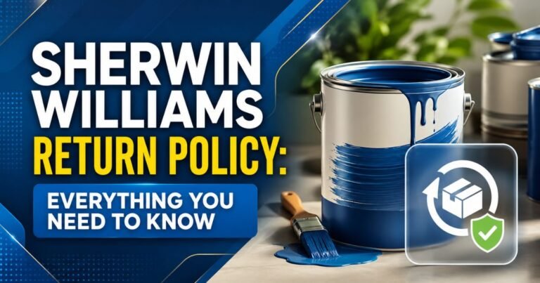 Sherwin Williams Return Policy